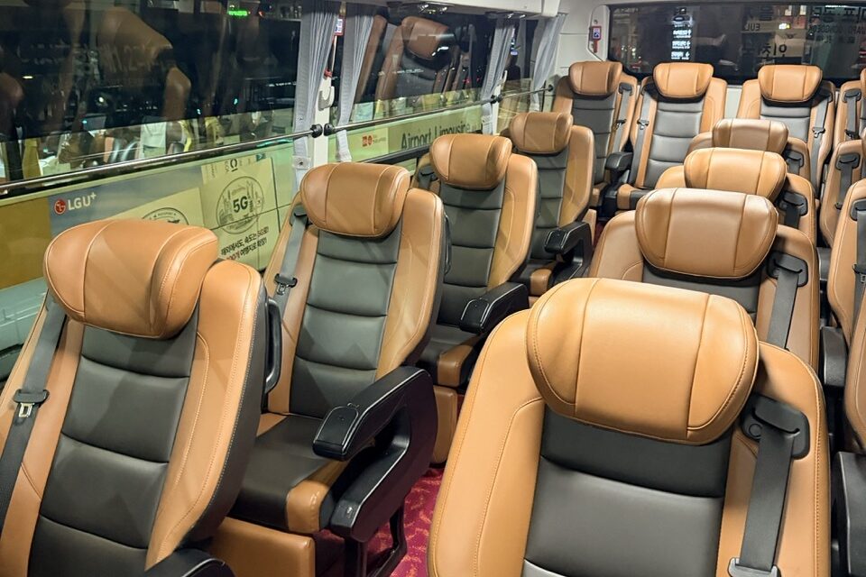 機場巴士(Airport Limousine)的座位